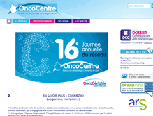 Tablet Screenshot of oncocentre.org
